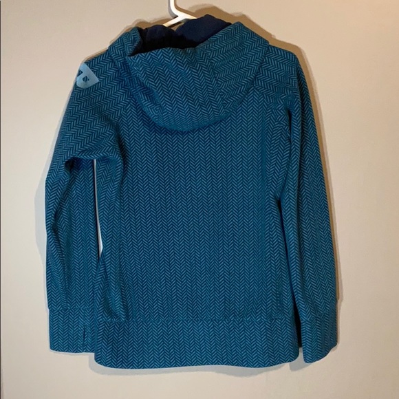 Bench Fleece teal/herringbone - Picture 6 of 6